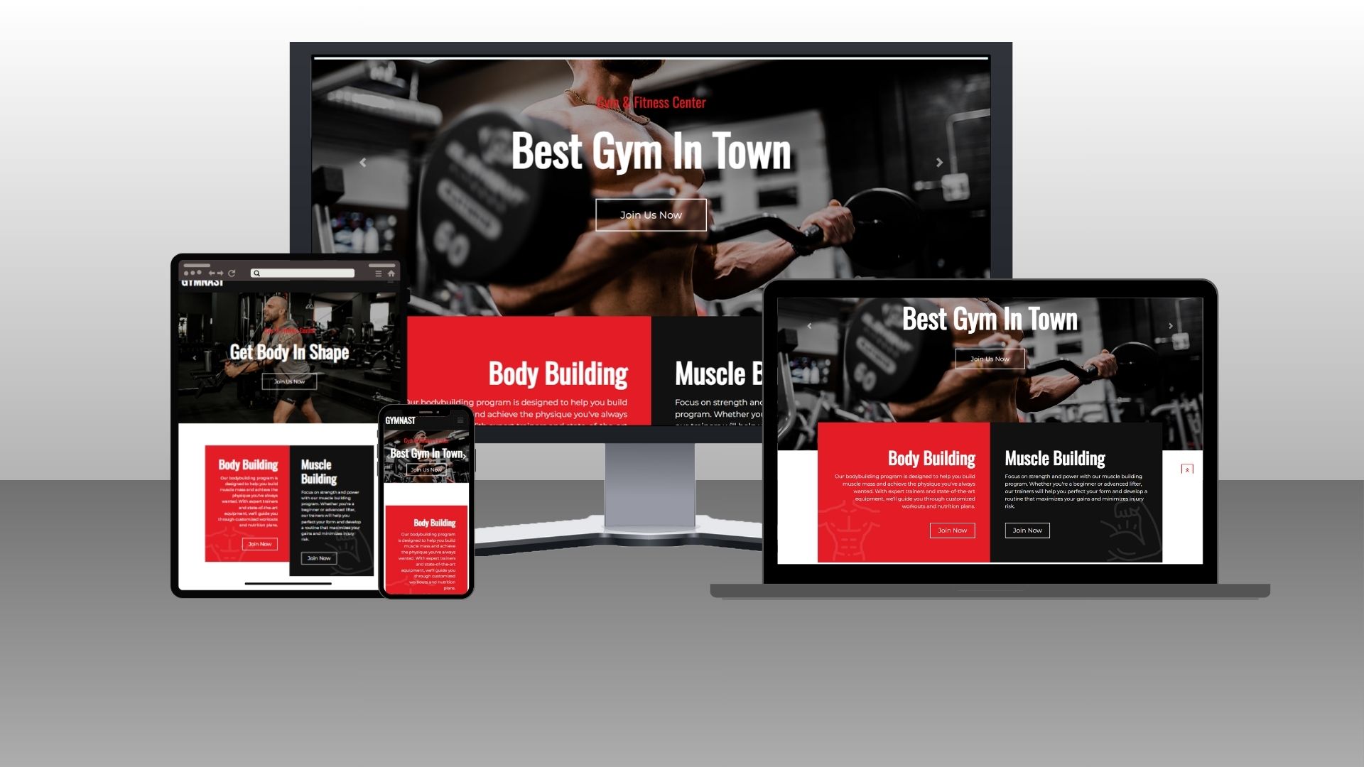 Gym Website Development Case Study - Fitness Center Web Design